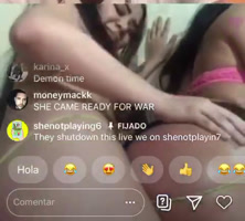 Lesbiana en show caliente 