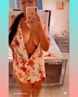 Morena bailando Sexy move