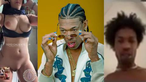 El Napo pajeandose con una tal Aracelis por videollamada